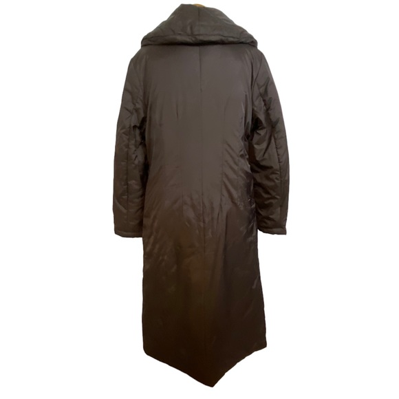Dennis Bossa Small Brown Long Coat NWT - Picture 4 of 16